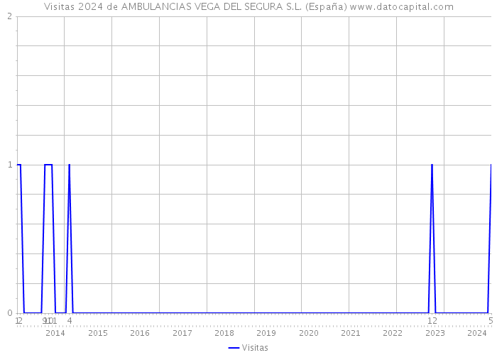 Visitas 2024 de AMBULANCIAS VEGA DEL SEGURA S.L. (España) 