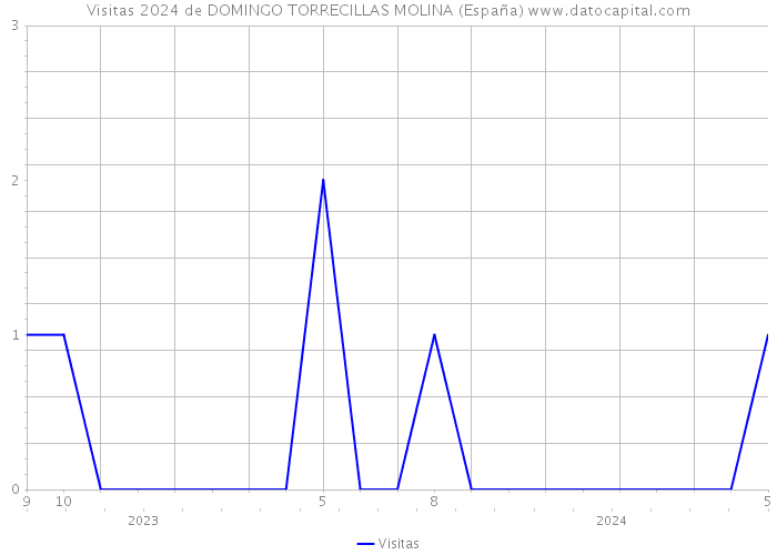 Visitas 2024 de DOMINGO TORRECILLAS MOLINA (España) 