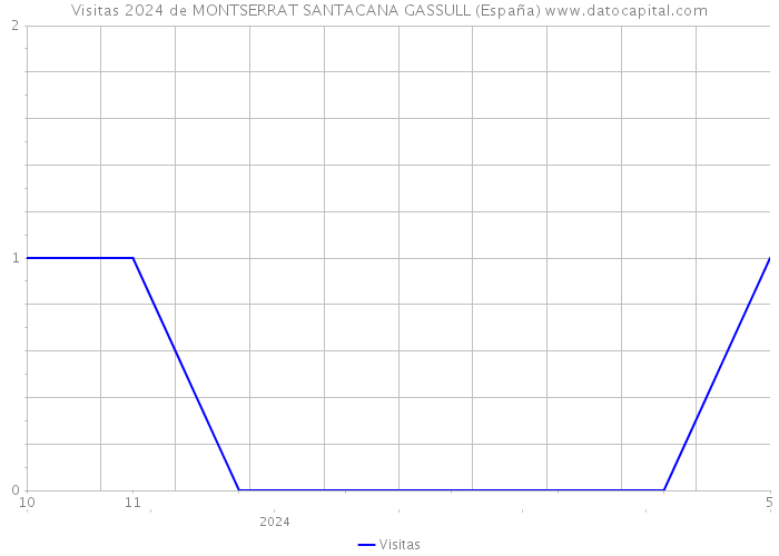 Visitas 2024 de MONTSERRAT SANTACANA GASSULL (España) 