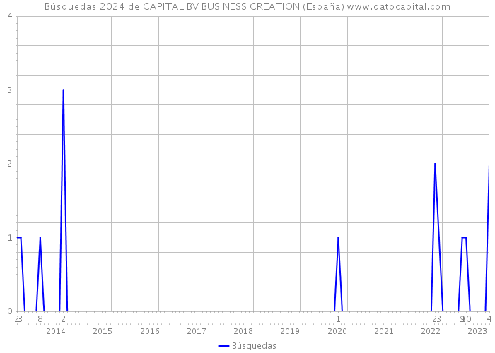 Búsquedas 2024 de CAPITAL BV BUSINESS CREATION (España) 