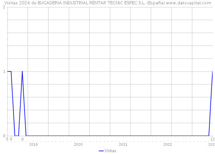 Visitas 2024 de BUGADERIA INDUSTRIAL RENTAR TECNIC ESPEC S.L. (España) 