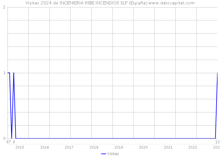 Visitas 2024 de INGENIERIA RIBE INCENDIOS SLP (España) 