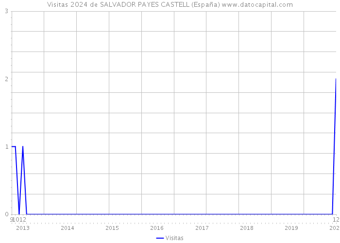 Visitas 2024 de SALVADOR PAYES CASTELL (España) 
