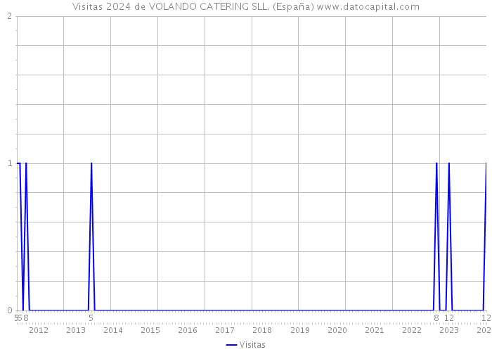Visitas 2024 de VOLANDO CATERING SLL. (España) 