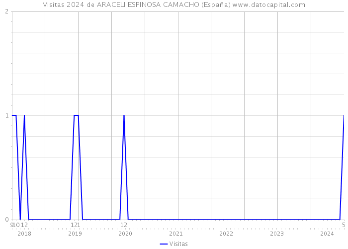 Visitas 2024 de ARACELI ESPINOSA CAMACHO (España) 