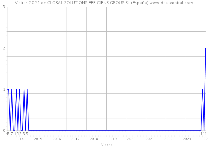 Visitas 2024 de GLOBAL SOLUTIONS EFFICIENS GROUP SL (España) 
