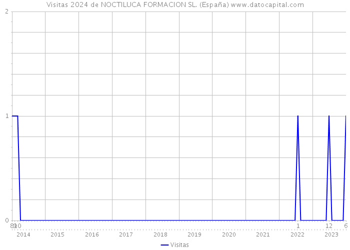 Visitas 2024 de NOCTILUCA FORMACION SL. (España) 