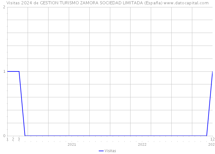 Visitas 2024 de GESTION TURISMO ZAMORA SOCIEDAD LIMITADA (España) 