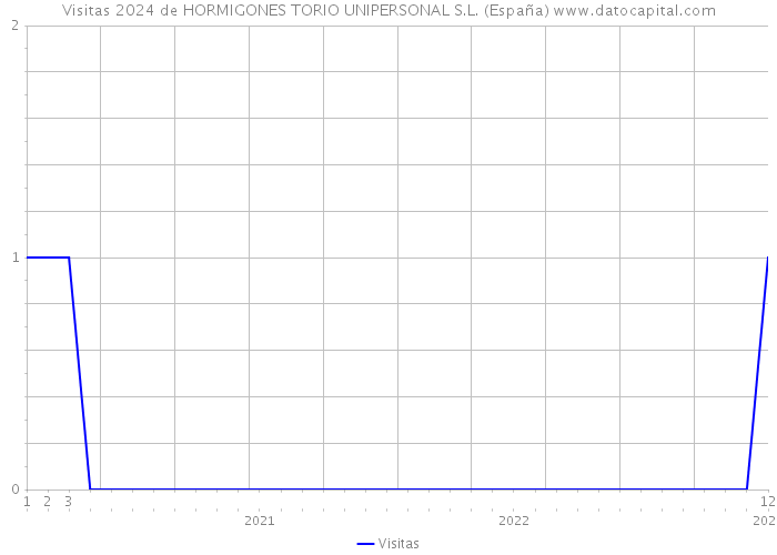 Visitas 2024 de HORMIGONES TORIO UNIPERSONAL S.L. (España) 