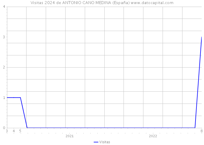 Visitas 2024 de ANTONIO CANO MEDINA (España) 