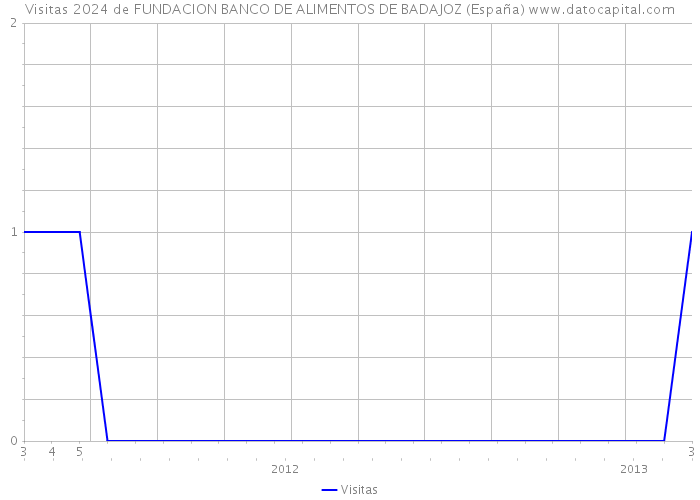 Visitas 2024 de FUNDACION BANCO DE ALIMENTOS DE BADAJOZ (España) 