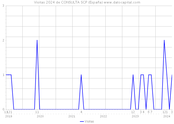 Visitas 2024 de CONSULTA SCP (España) 