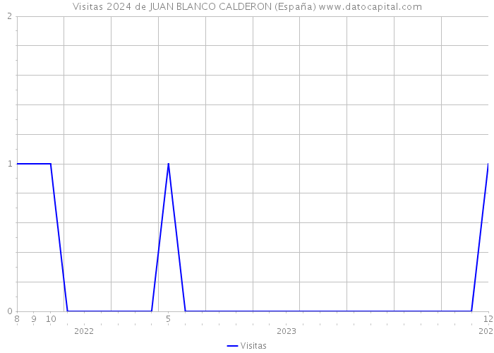 Visitas 2024 de JUAN BLANCO CALDERON (España) 