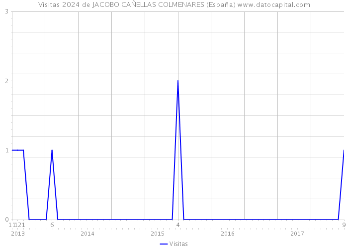 Visitas 2024 de JACOBO CAÑELLAS COLMENARES (España) 