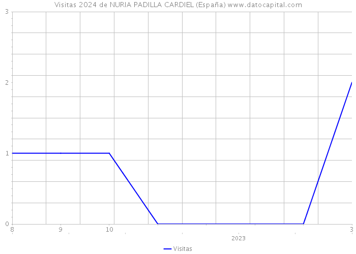 Visitas 2024 de NURIA PADILLA CARDIEL (España) 