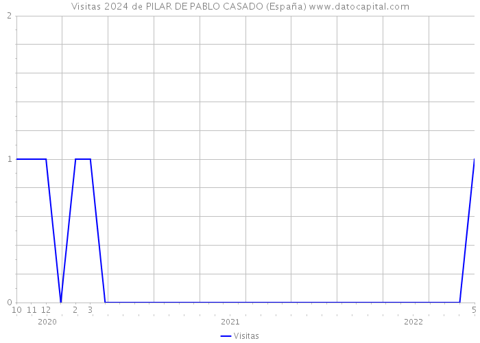 Visitas 2024 de PILAR DE PABLO CASADO (España) 