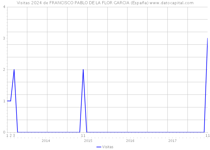 Visitas 2024 de FRANCISCO PABLO DE LA FLOR GARCIA (España) 