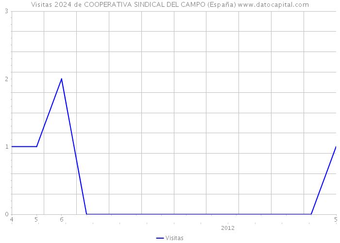 Visitas 2024 de COOPERATIVA SINDICAL DEL CAMPO (España) 
