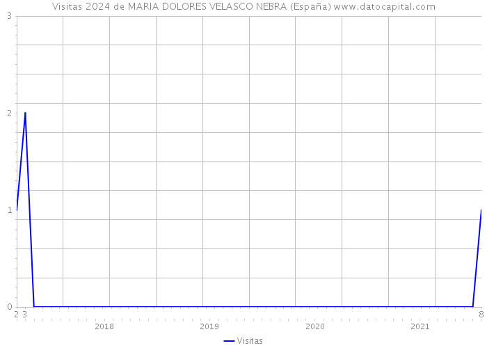 Visitas 2024 de MARIA DOLORES VELASCO NEBRA (España) 