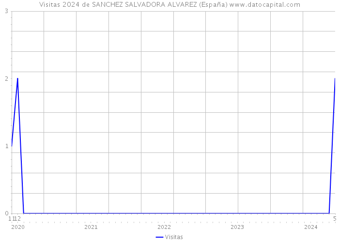 Visitas 2024 de SANCHEZ SALVADORA ALVAREZ (España) 