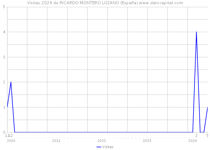 Visitas 2024 de RICARDO MONTERO LOZANO (España) 
