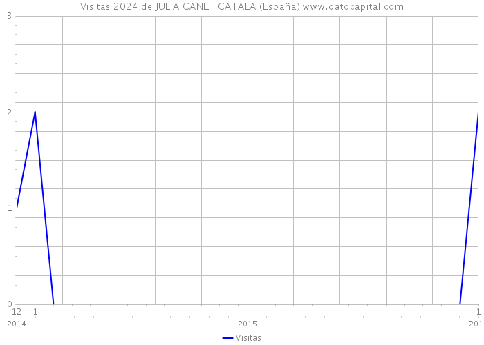 Visitas 2024 de JULIA CANET CATALA (España) 