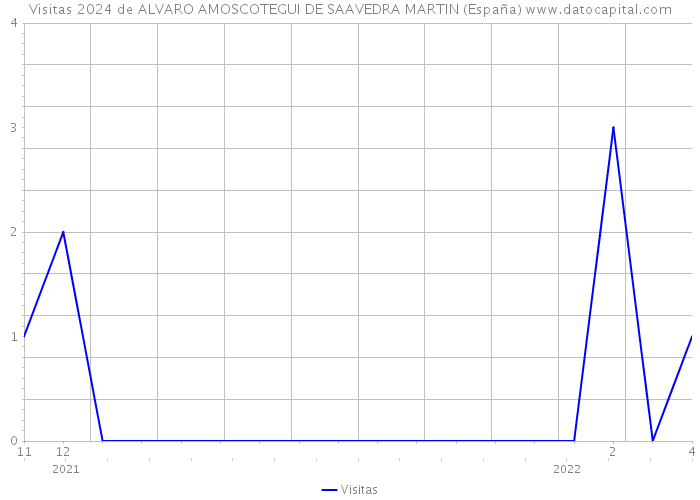 Visitas 2024 de ALVARO AMOSCOTEGUI DE SAAVEDRA MARTIN (España) 