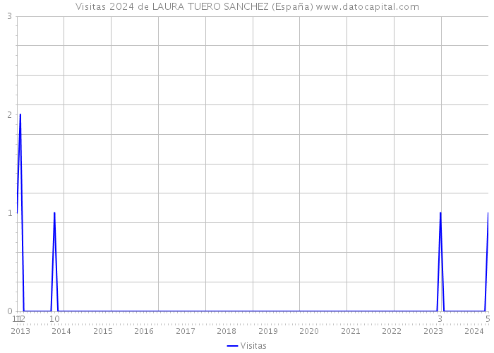 Visitas 2024 de LAURA TUERO SANCHEZ (España) 
