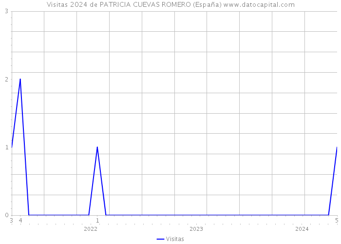 Visitas 2024 de PATRICIA CUEVAS ROMERO (España) 