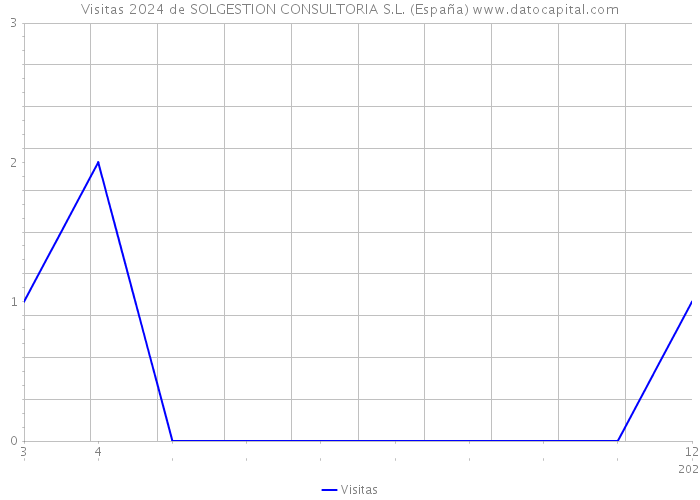 Visitas 2024 de SOLGESTION CONSULTORIA S.L. (España) 