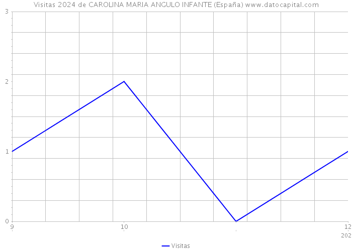 Visitas 2024 de CAROLINA MARIA ANGULO INFANTE (España) 