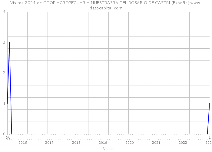 Visitas 2024 de COOP AGROPECUARIA NUESTRASRA DEL ROSARIO DE CASTRI (España) 