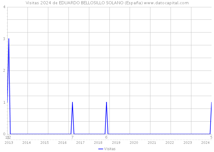 Visitas 2024 de EDUARDO BELLOSILLO SOLANO (España) 