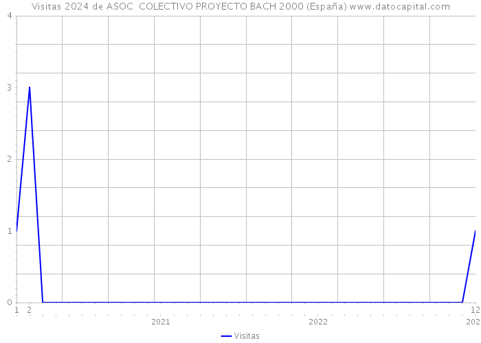 Visitas 2024 de ASOC COLECTIVO PROYECTO BACH 2000 (España) 