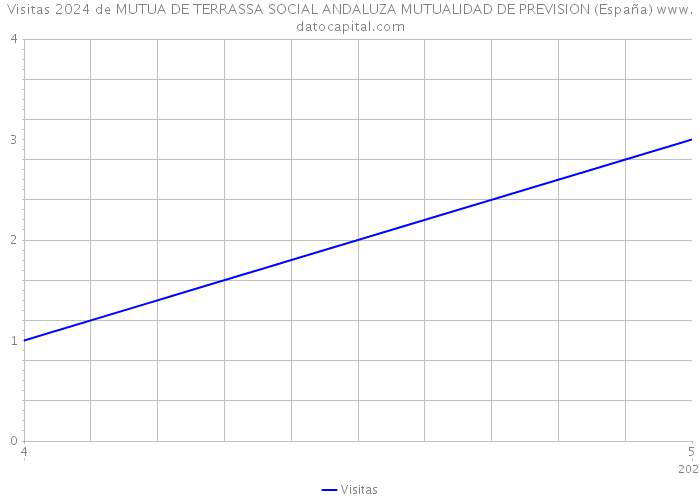 Visitas 2024 de MUTUA DE TERRASSA SOCIAL ANDALUZA MUTUALIDAD DE PREVISION (España) 