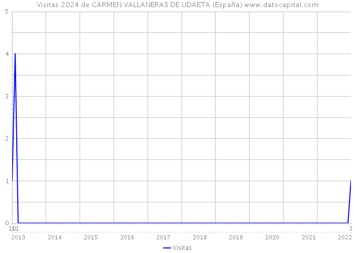 Visitas 2024 de CARMEN VALLANERAS DE UDAETA (España) 