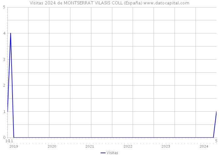 Visitas 2024 de MONTSERRAT VILASIS COLL (España) 