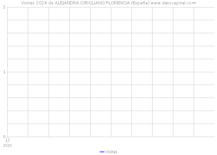Visitas 2024 de ALEJANDRA CIRIGLIANO FLORENCIA (España) 