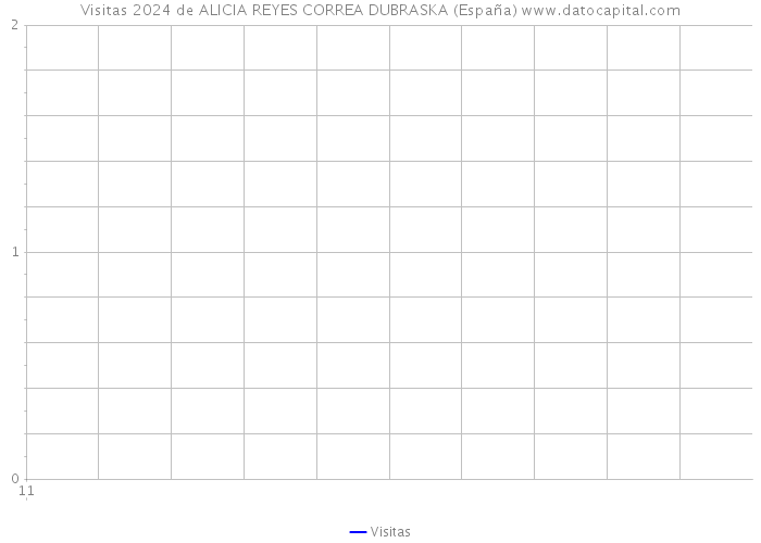 Visitas 2024 de ALICIA REYES CORREA DUBRASKA (España) 