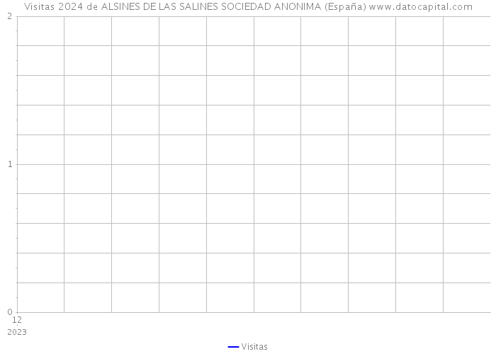 Visitas 2024 de ALSINES DE LAS SALINES SOCIEDAD ANONIMA (España) 