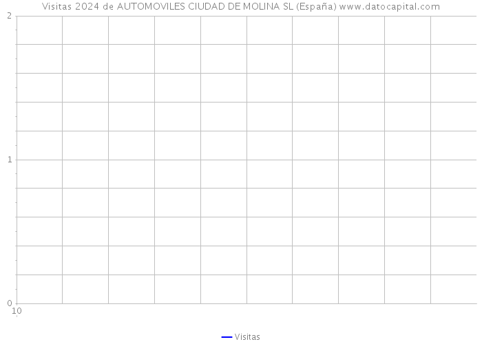 Visitas 2024 de AUTOMOVILES CIUDAD DE MOLINA SL (España) 