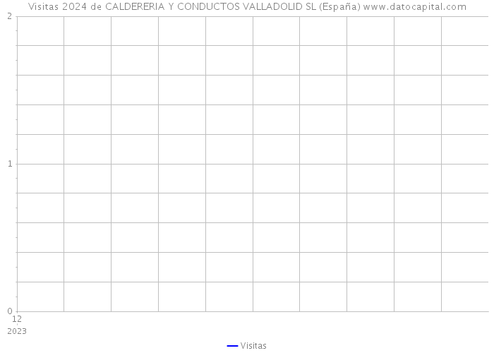Visitas 2024 de CALDERERIA Y CONDUCTOS VALLADOLID SL (España) 