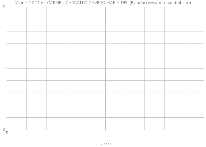 Visitas 2024 de CARMEN GARGALLO CAVERO MARIA DEL (España) 