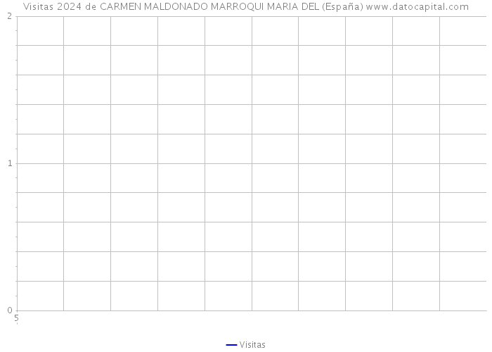Visitas 2024 de CARMEN MALDONADO MARROQUI MARIA DEL (España) 