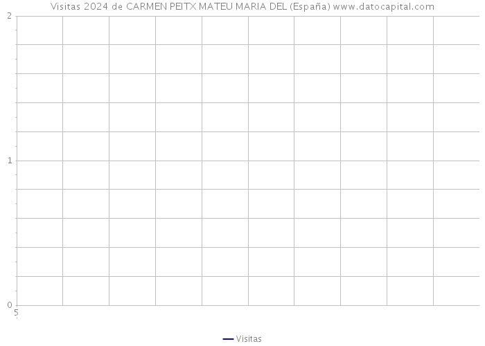 Visitas 2024 de CARMEN PEITX MATEU MARIA DEL (España) 