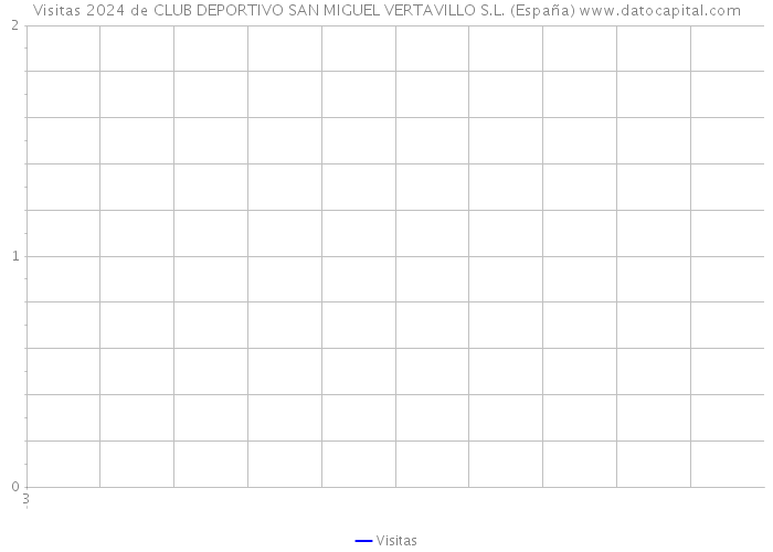 Visitas 2024 de CLUB DEPORTIVO SAN MIGUEL VERTAVILLO S.L. (España) 