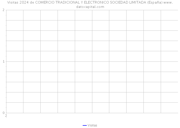 Visitas 2024 de COMERCIO TRADICIONAL Y ELECTRONICO SOCIEDAD LIMITADA (España) 