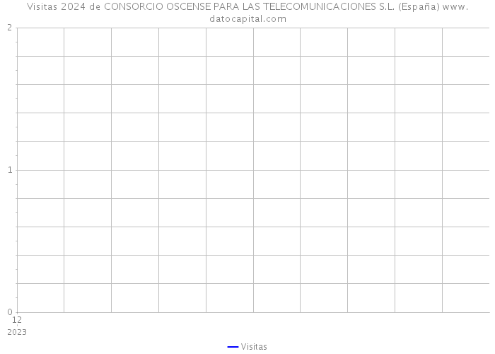 Visitas 2024 de CONSORCIO OSCENSE PARA LAS TELECOMUNICACIONES S.L. (España) 