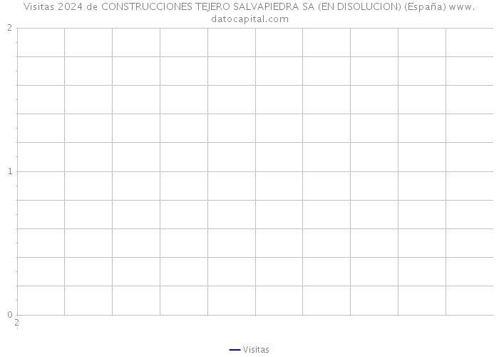Visitas 2024 de CONSTRUCCIONES TEJERO SALVAPIEDRA SA (EN DISOLUCION) (España) 