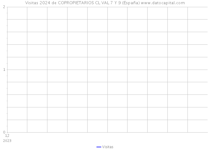 Visitas 2024 de COPROPIETARIOS CL VAL 7 Y 9 (España) 